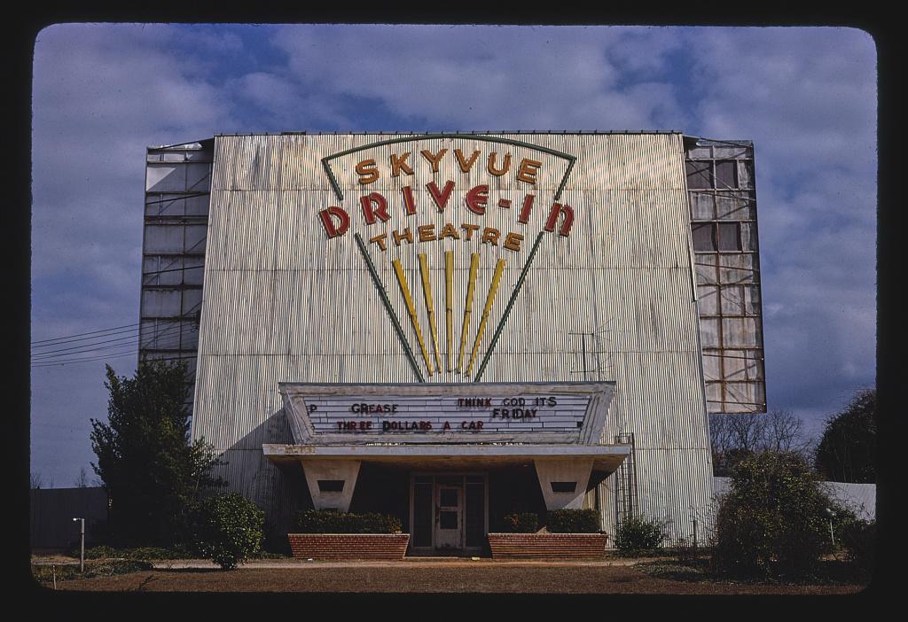 Skyvue Drive-In Theater, Dothan, Alabama. 1979.