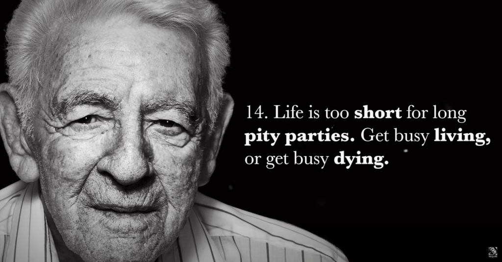 45 Brilliant Life Lessons From A 90 Year Old Man