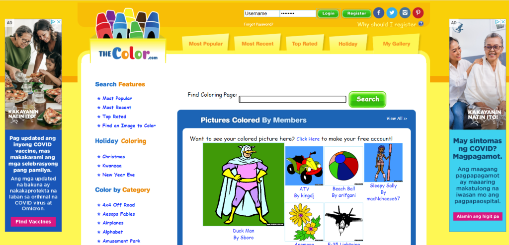 thecolor.com website image