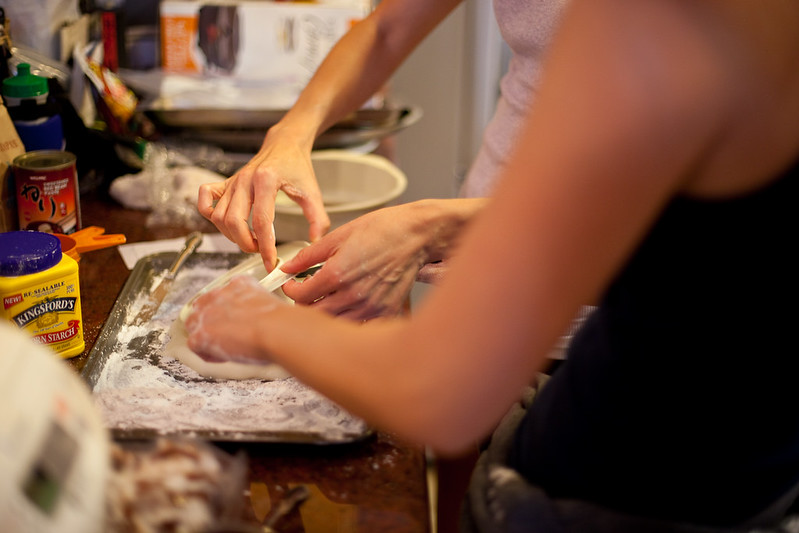 Making mochi