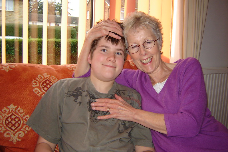 Proud grandmother