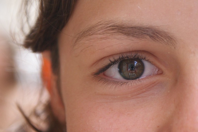 Reflection in an eye