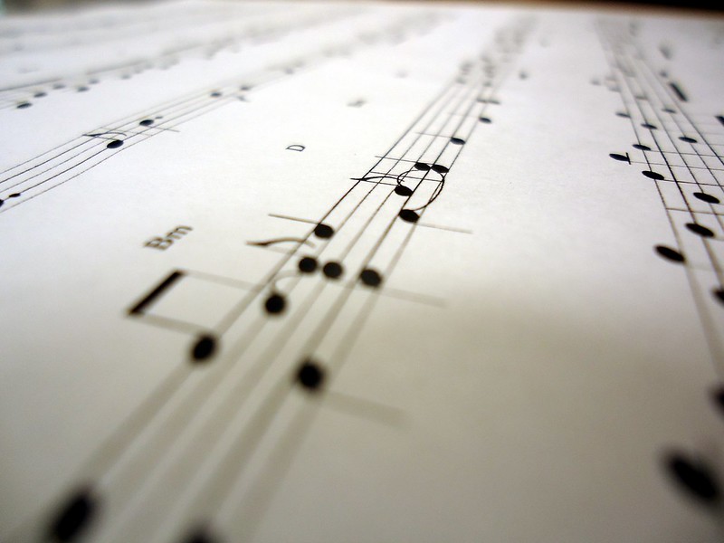 Sheet music for "Still Alive"
