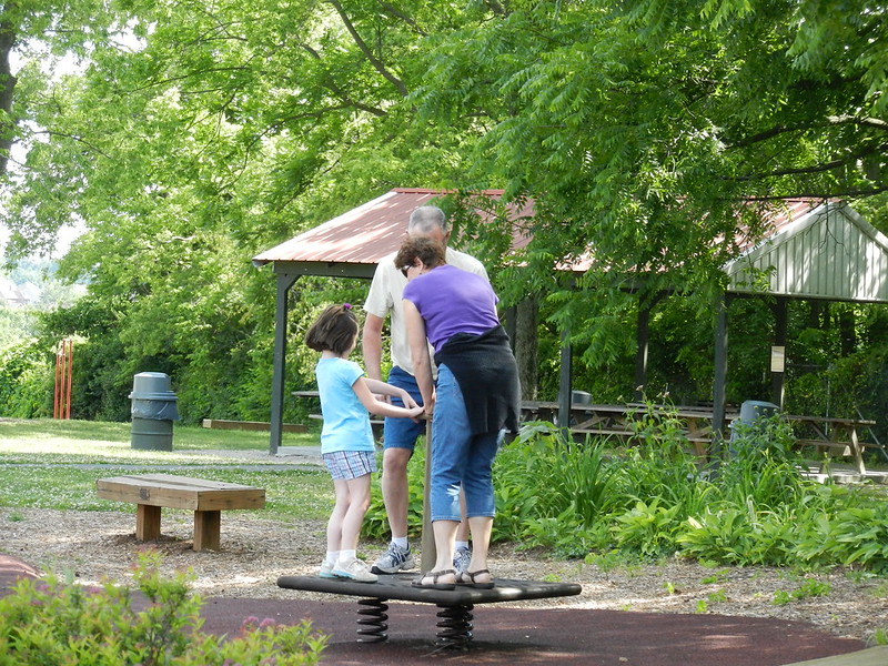Grandma joins in on the fun