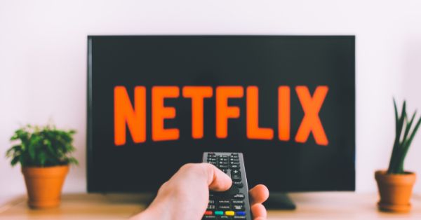 Watching Netflix on the TV