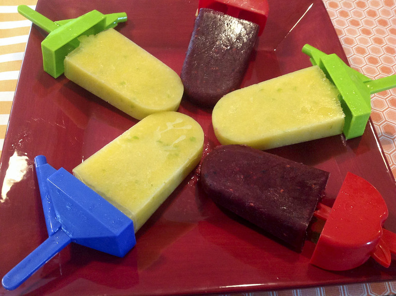 Homemade popsicles