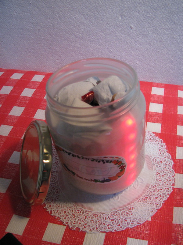 Memory jar on display
