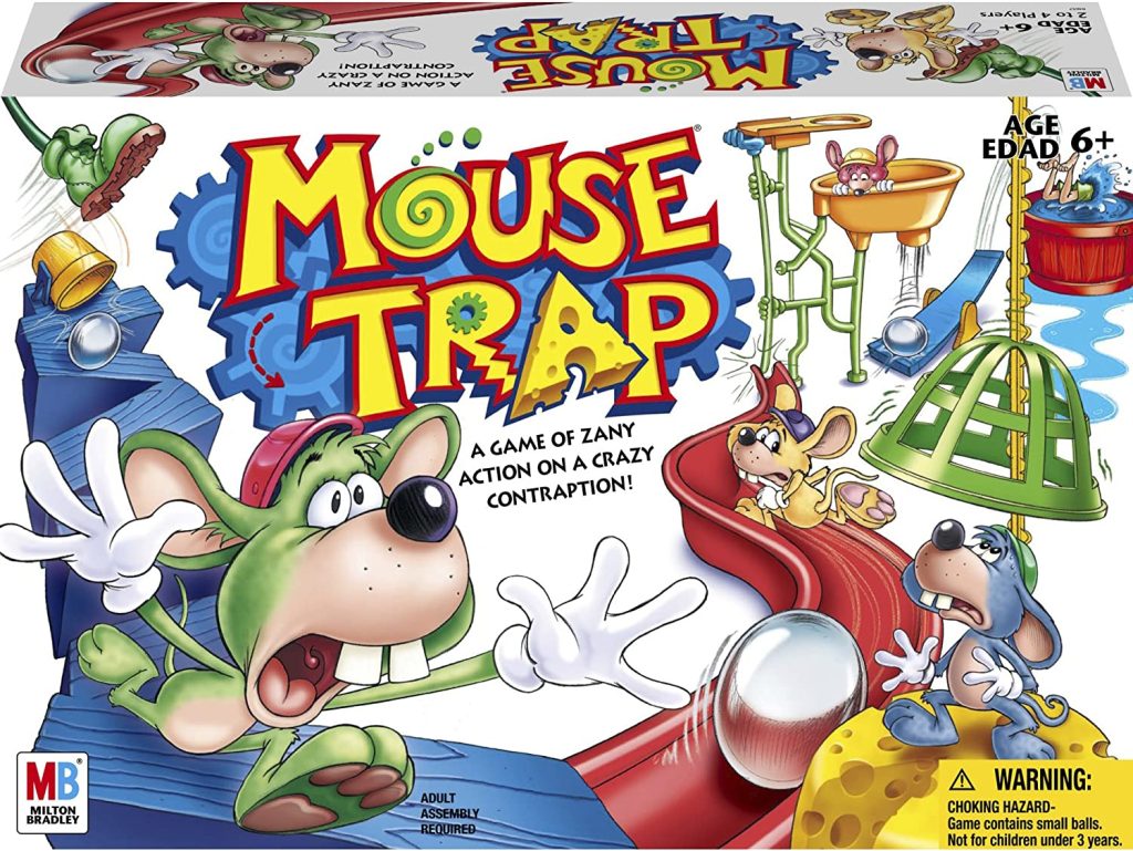 Mouse trap game