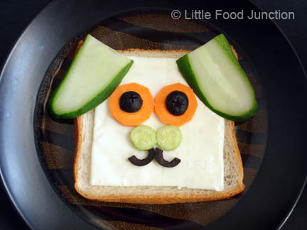 Puppy sandwich for kids
