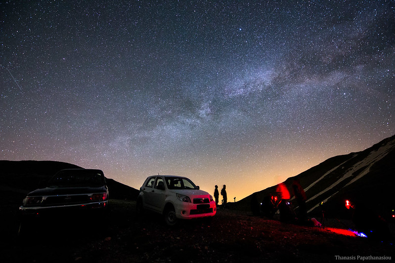 Stargazing with friends