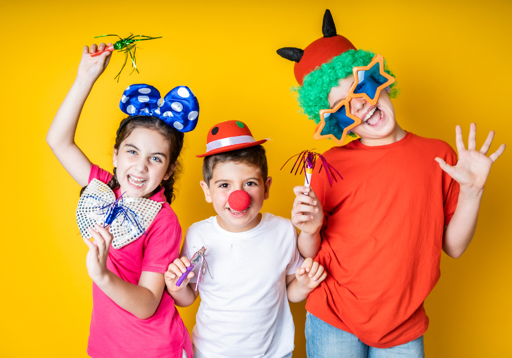 Photoshoot image with kids