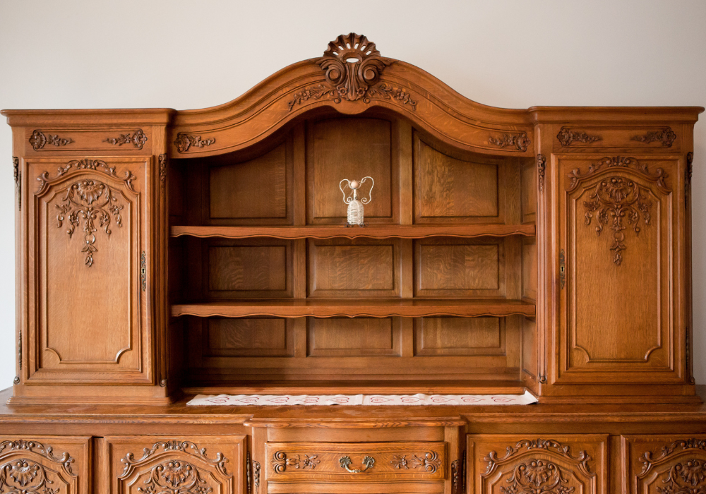 Old wooden piece of furniture