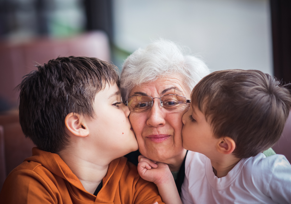 Kisses for Grandma