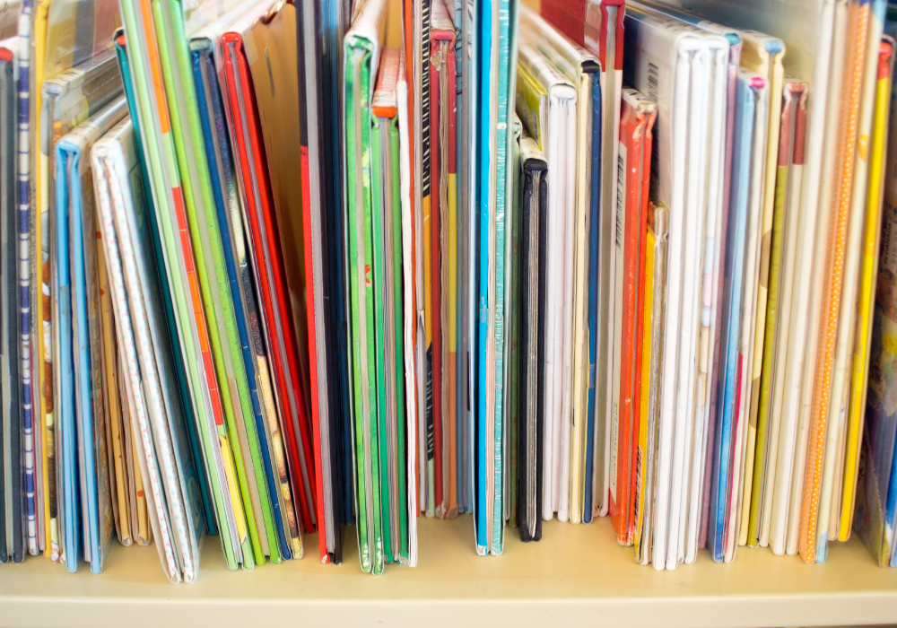 Books at the library
