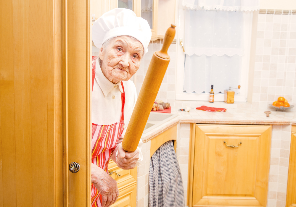 Grandma with some attitude