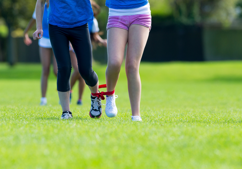 Three-legged race
