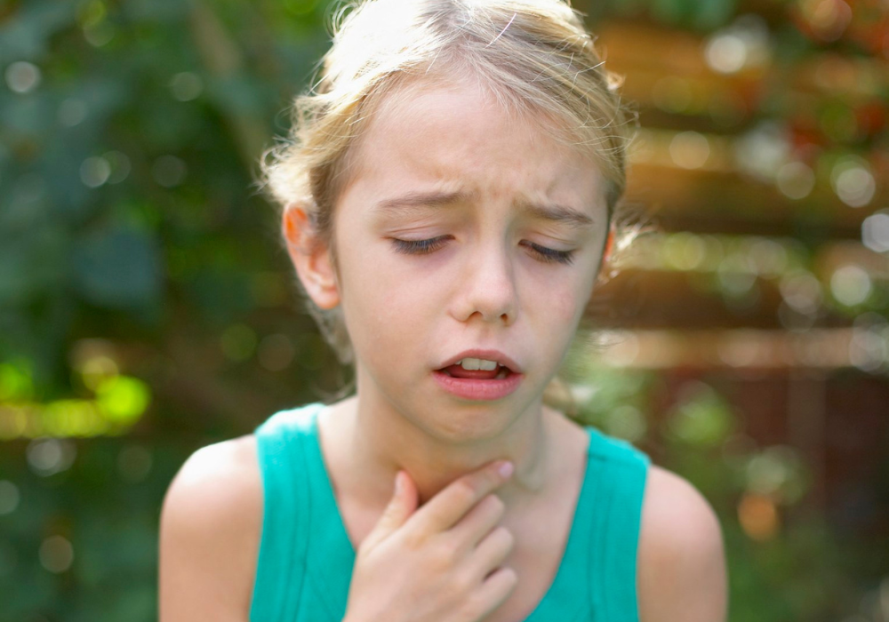 Child choking