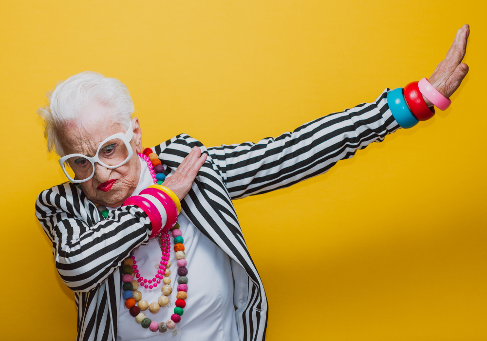 Super cool granny