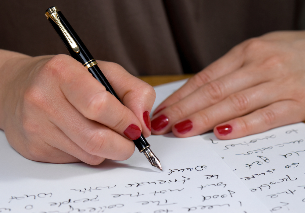 Writing a letter
