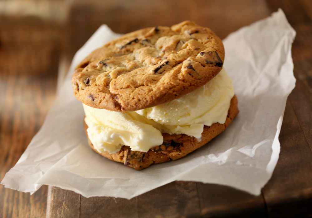 Ice-cream cookie