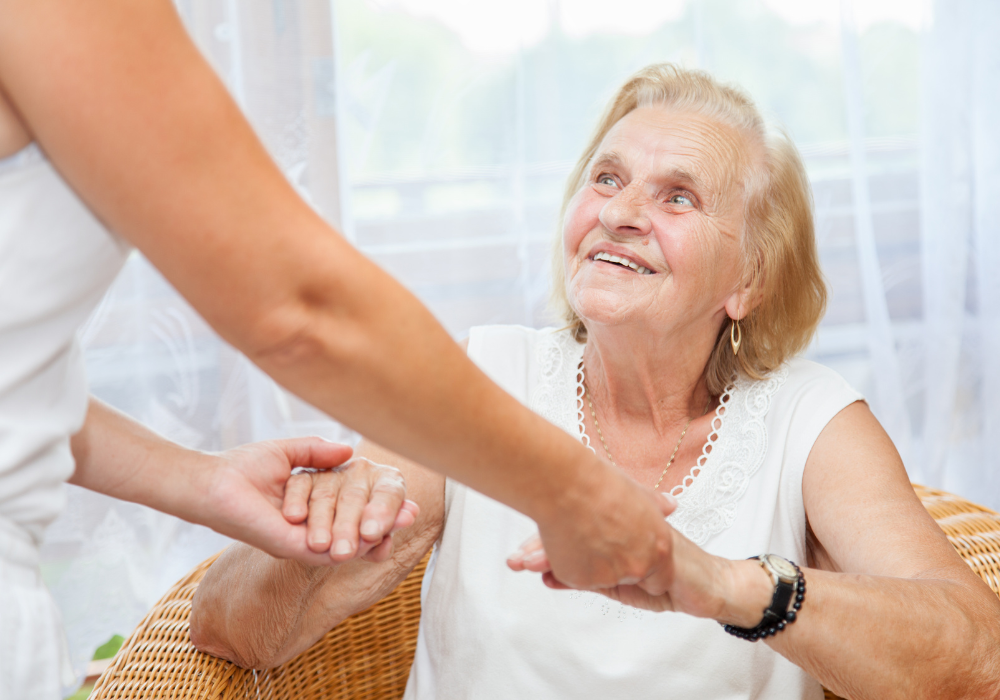 Putting a smile on Grandma's face