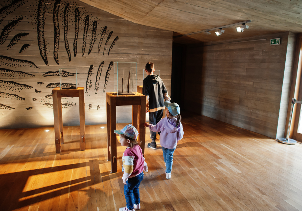 At the museum