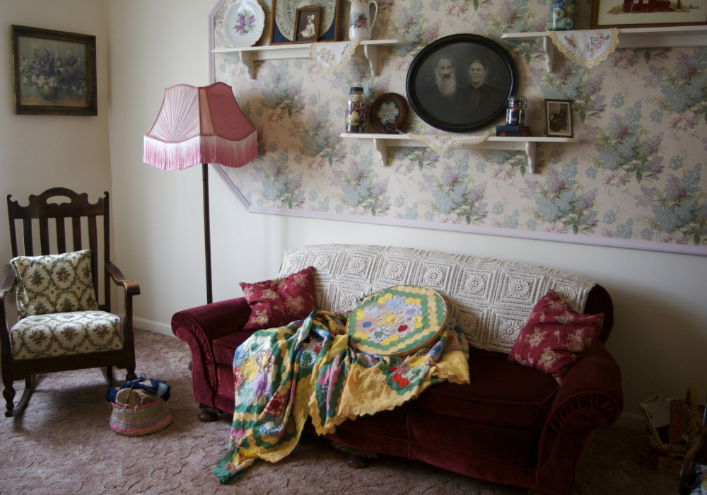 Comfy corner of Grandma's house