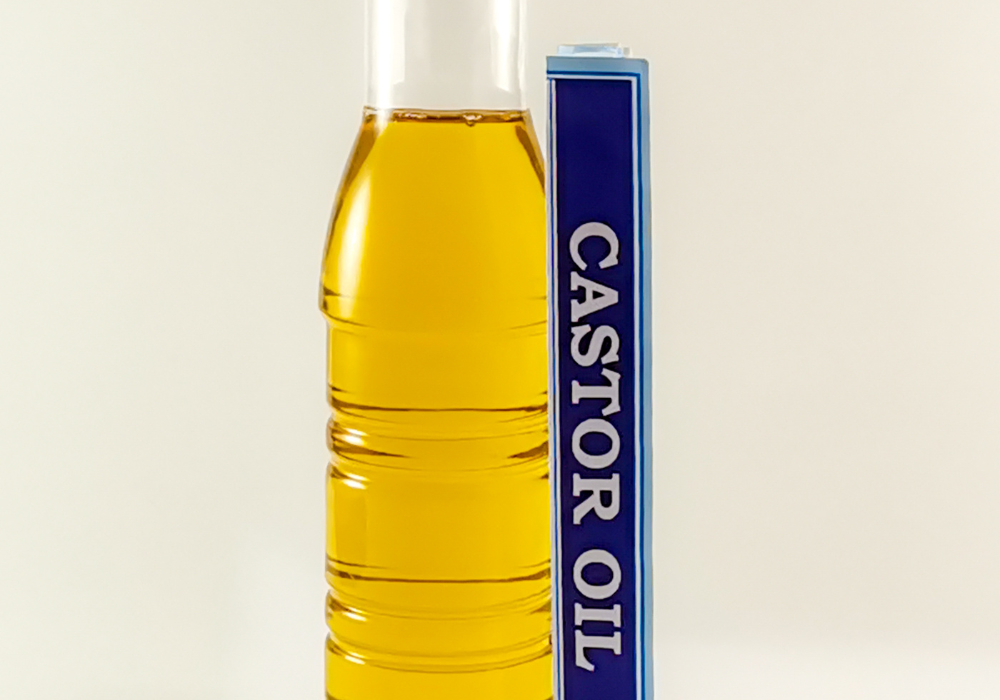 Bottle of Castor oil
