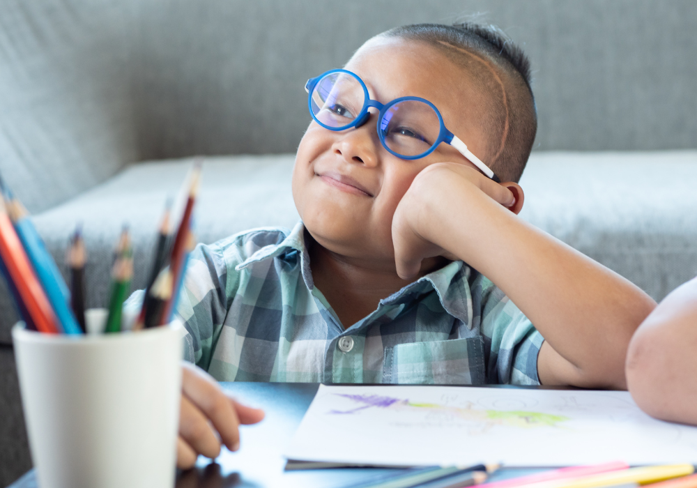Child coloring