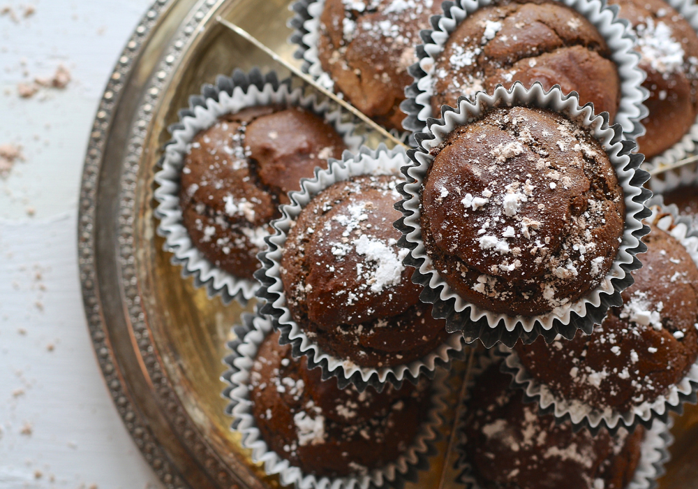 Freshly-baked pastries ready to be served