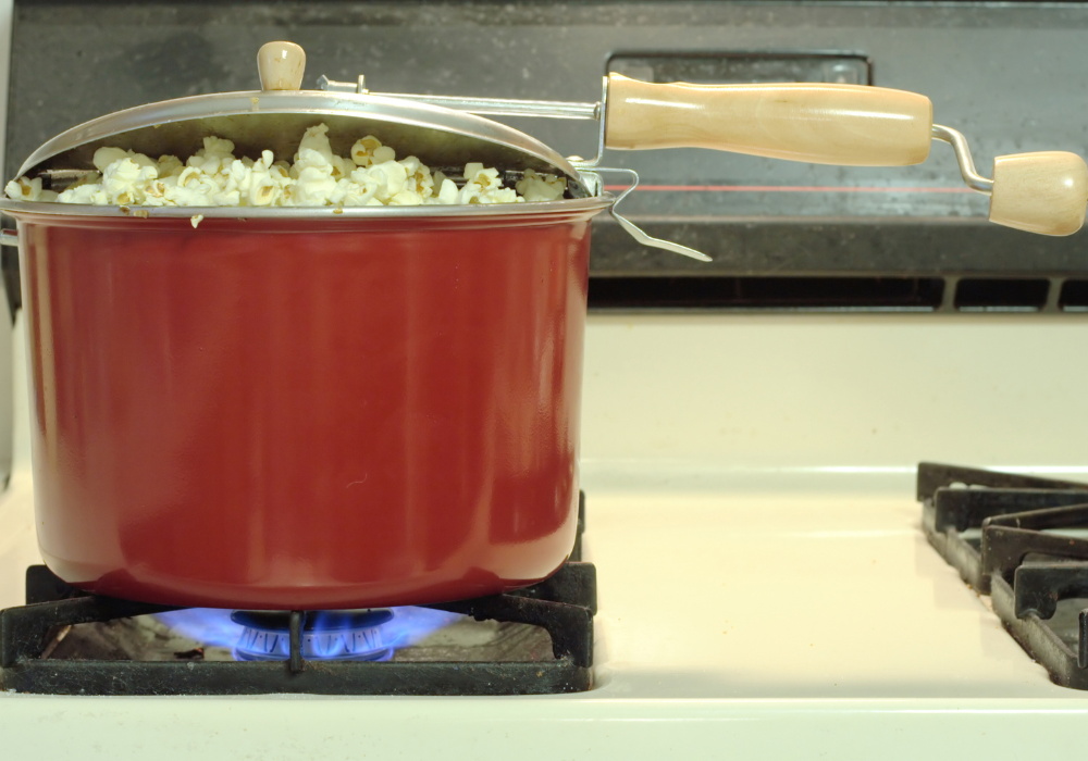 Stovetop popcorn