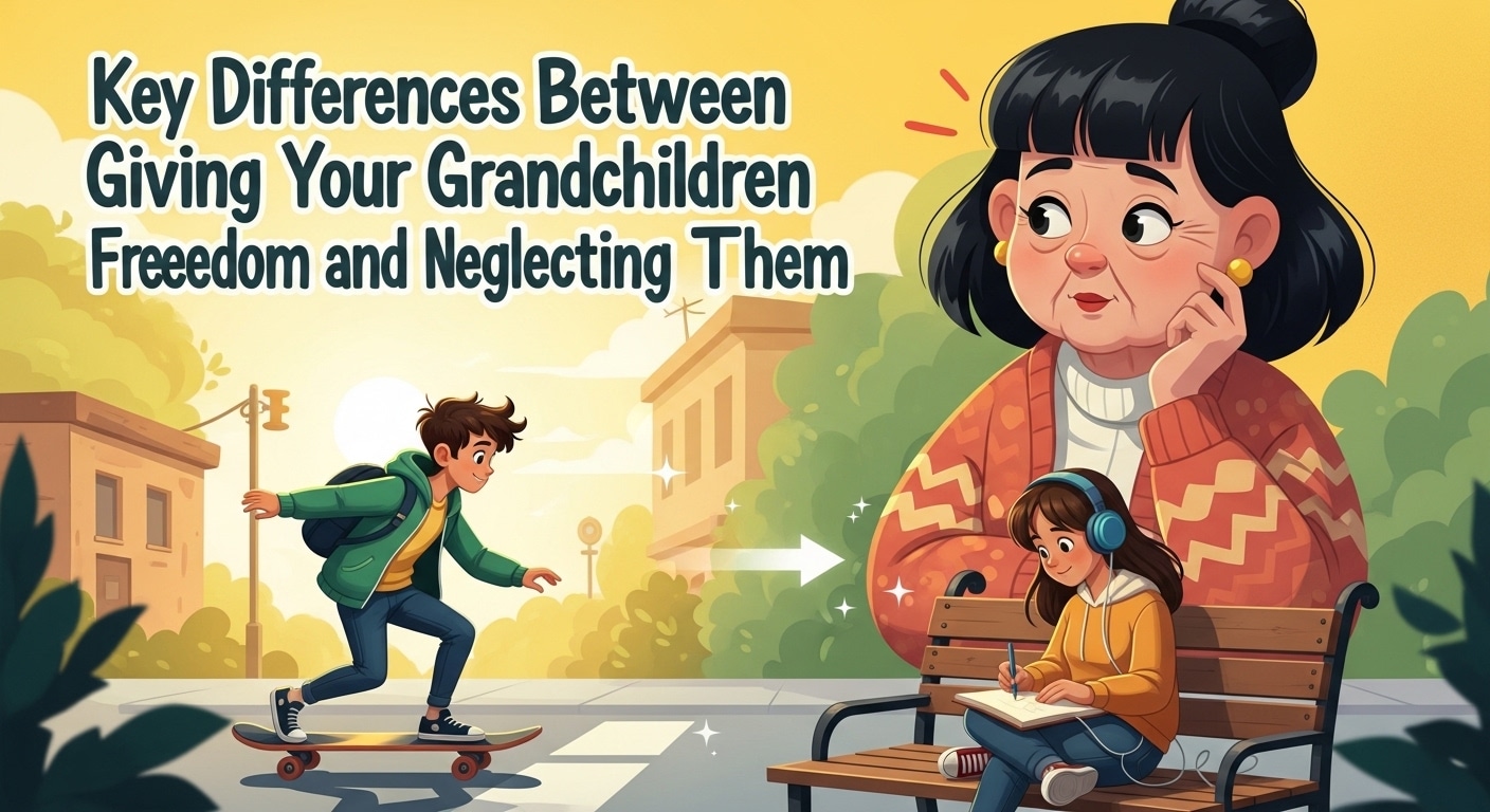 15 Key Differences Between Giving Your Grandchildren Freedom and ...
