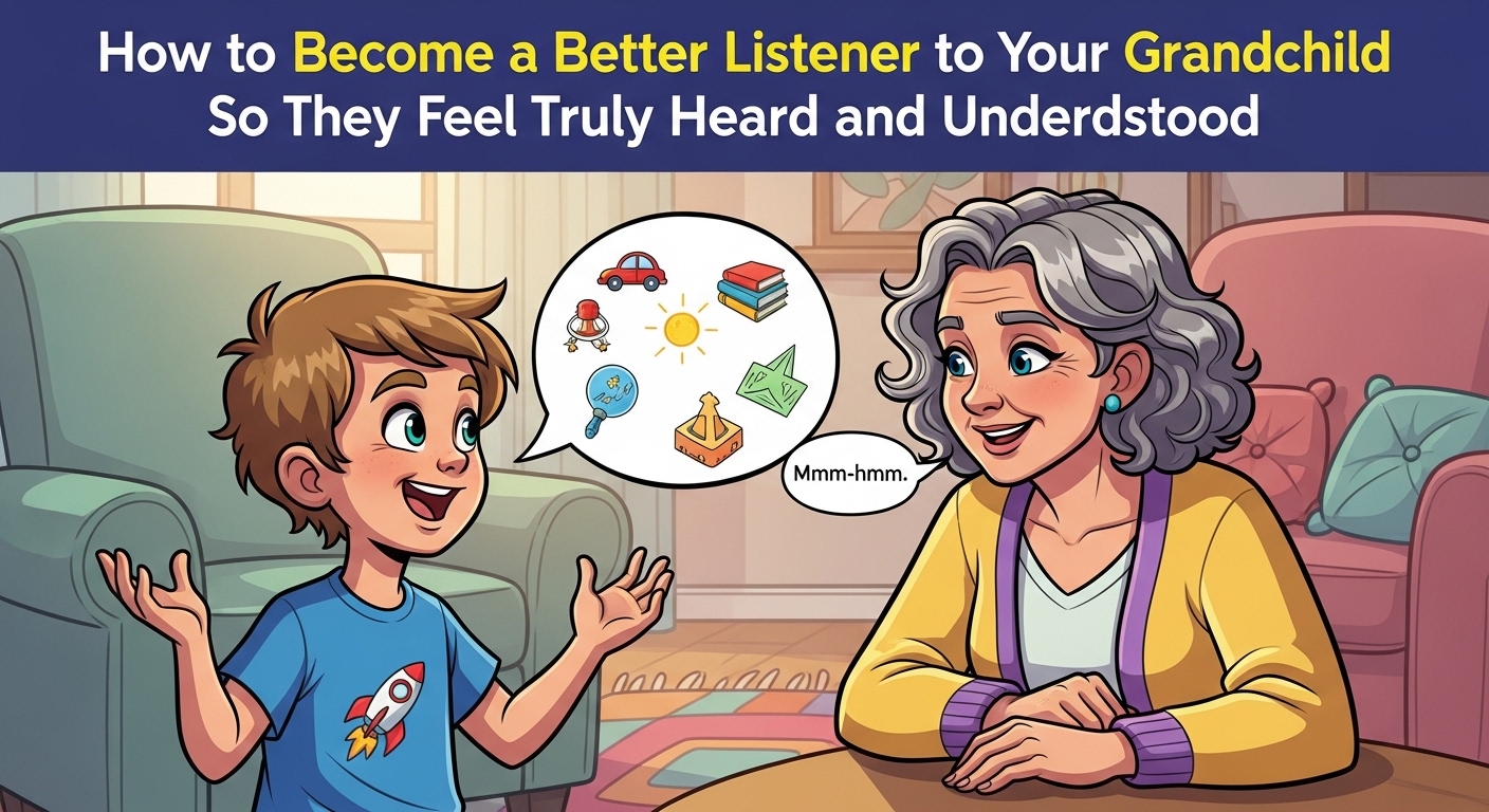 How to Become a Better Listener to Your Grandchild So They Feel Truly ...